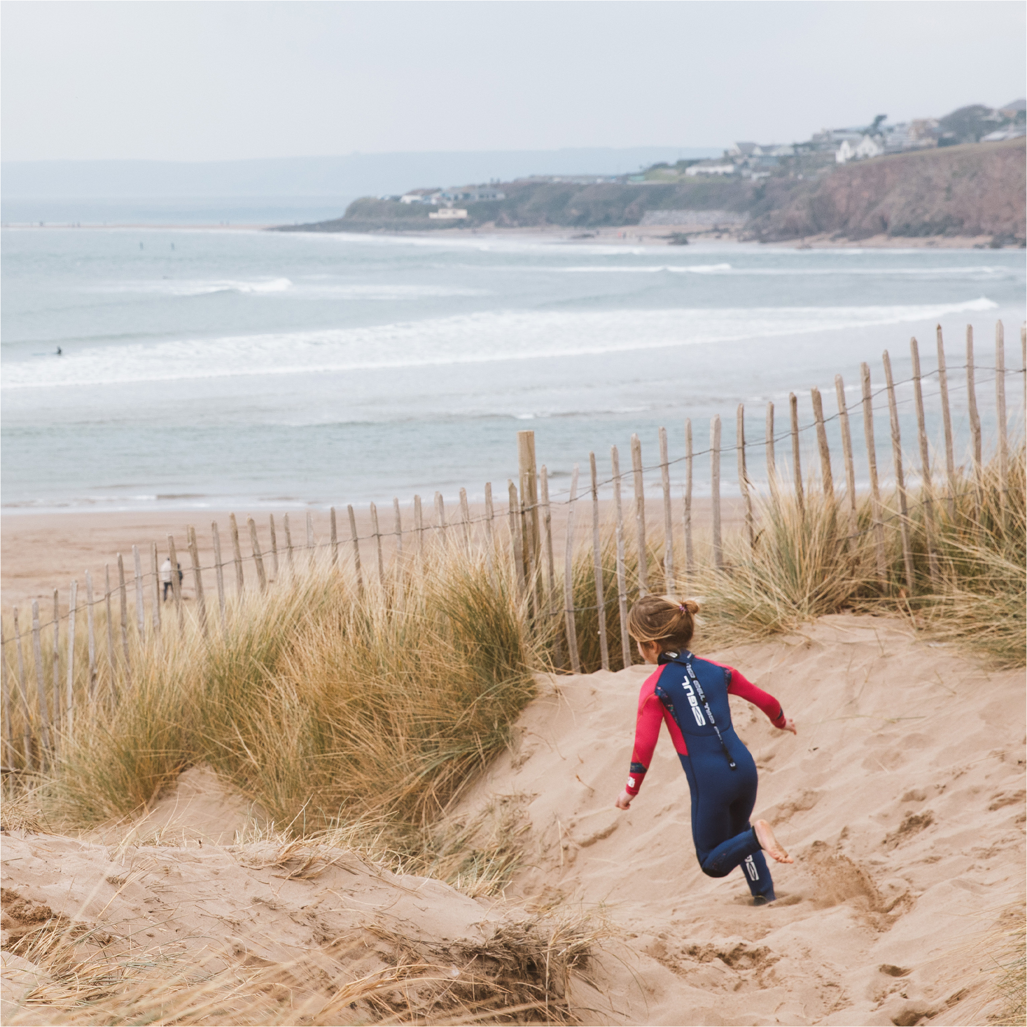 2025 Gul Junior Response 4/3mm GBS Back Zip Wetsuit RE1277-C1 - Blue / Rose